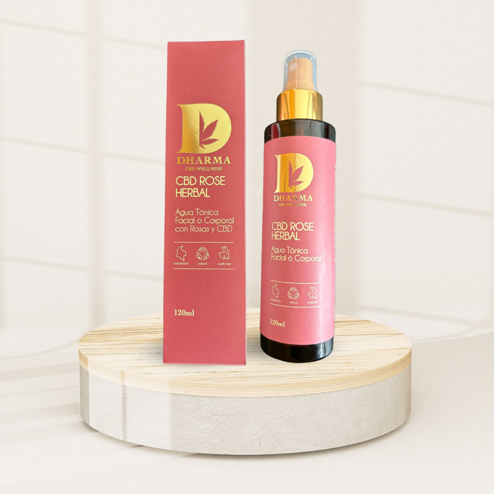 CBD ROSE – Agua de Rosas con CBD